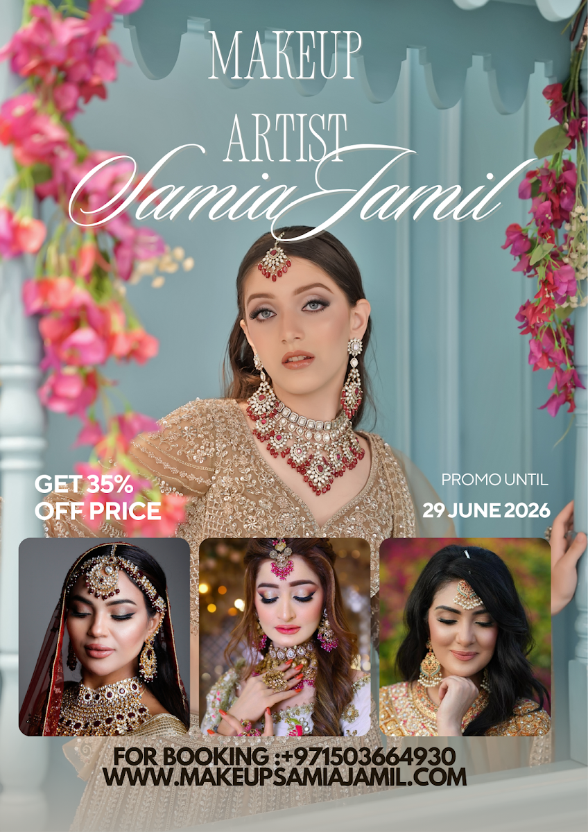 SAMIA JAMIL Abu Dhabi Makeup Artist