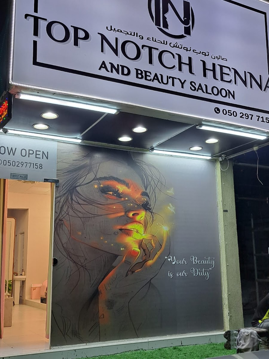 TOP NOTCH HENNA AND BEAUTY SALOON-Ajman